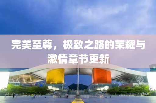 完美至尊，極致之路的榮耀與激情章節(jié)更新