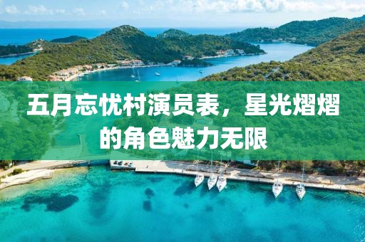 五月忘憂村演員表，星光熠熠的角色魅力無限