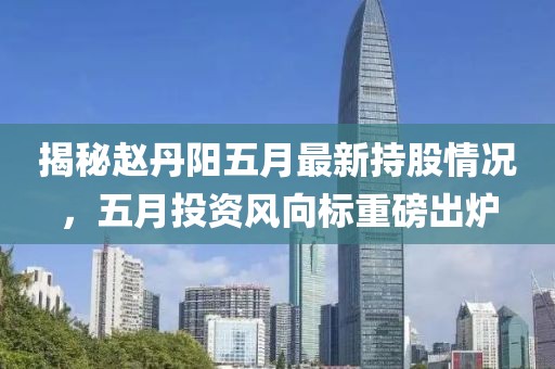 揭秘趙丹陽五月最新持股情況，五月投資風向標重磅出爐