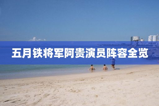五月鐵將軍阿貴演員陣容全覽