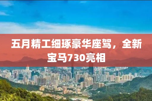 五月精工細(xì)琢豪華座駕，全新寶馬730亮相