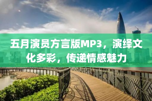 五月演員方言版MP3，演繹文化多彩，傳遞情感魅力