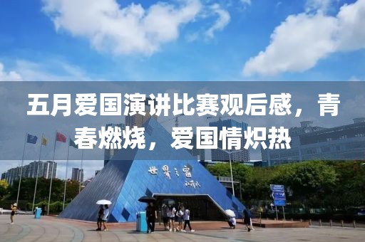 五月愛國演講比賽觀后感，青春燃燒，愛國情熾熱