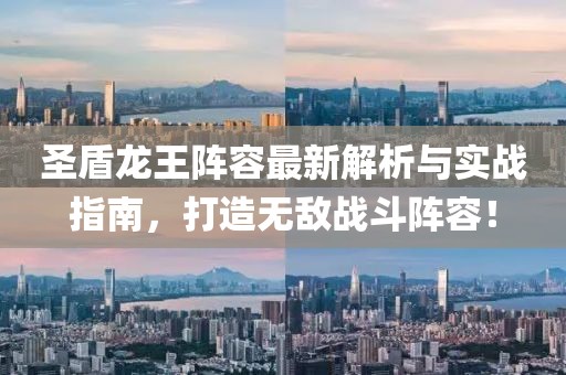 圣盾龍王陣容最新解析與實(shí)戰(zhàn)指南，打造無(wú)敵戰(zhàn)斗陣容！