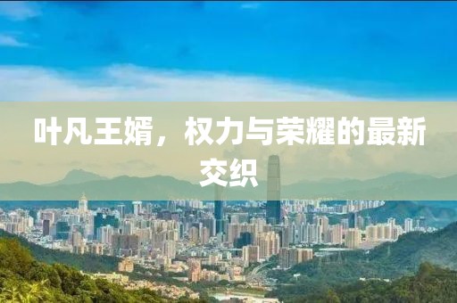 葉凡王婿，權(quán)力與榮耀的最新交織