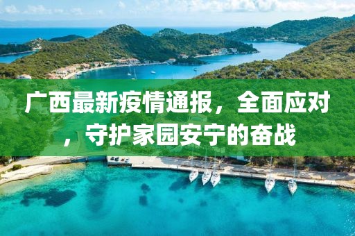 廣西最新疫情通報，全面應(yīng)對，守護家園安寧的奮戰(zhàn)